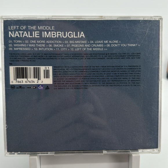 Natalie Imbruglia - Left Of The Middle on CD. 1997 - Picture 3 of 5